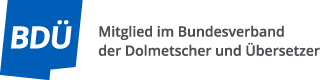 BDÜ Logo – Übersetzungen Heilbronn