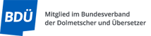BDÜ Logo – Übersetzungen Heilbronn